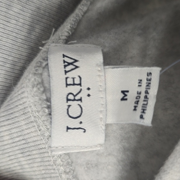 J.Crew Wide Button-collar Pullover Sweatshirt - Picture 6 of 7